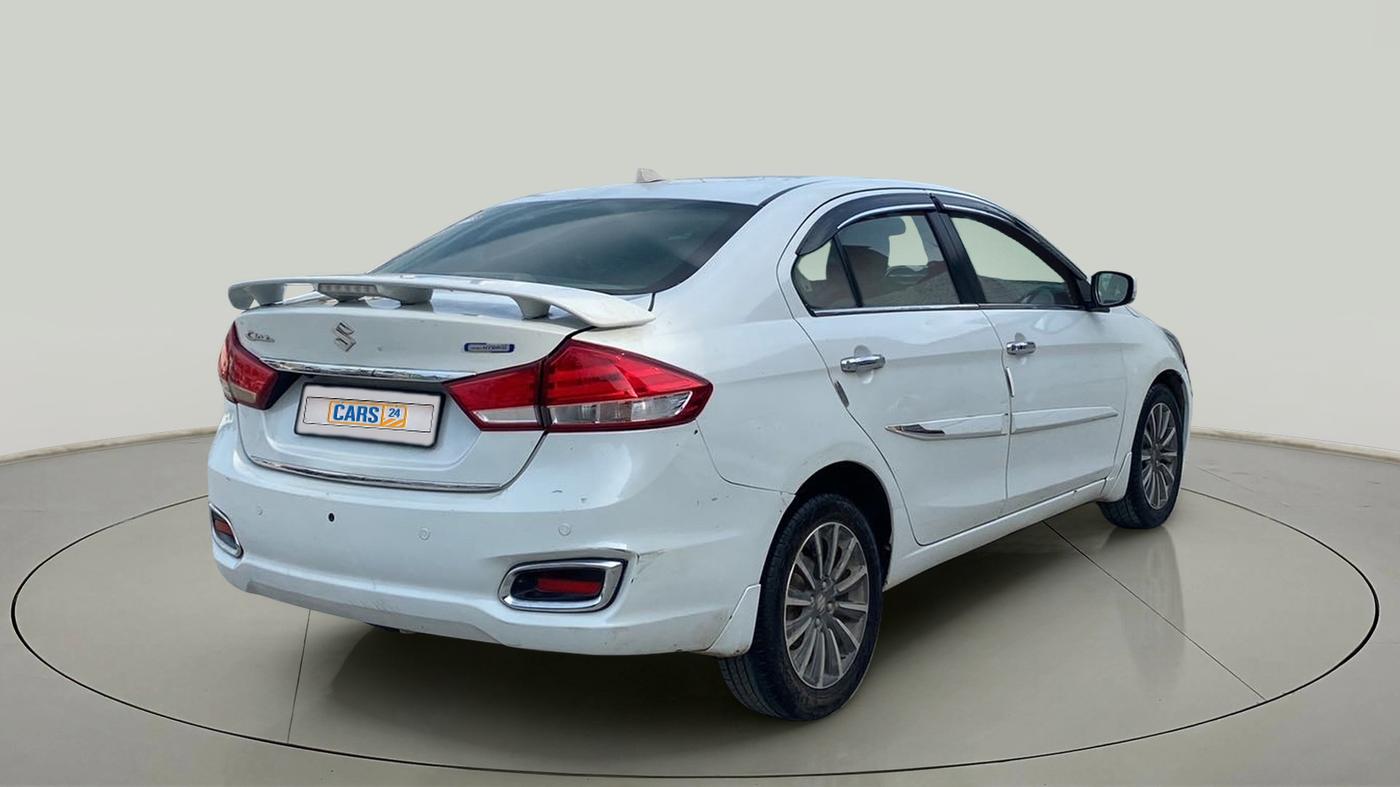 2018 Maruti Ciaz ALPHA 1.5 SHVS PETROL, Petrol, Manual, 46,461 km, Right Back Diagonal