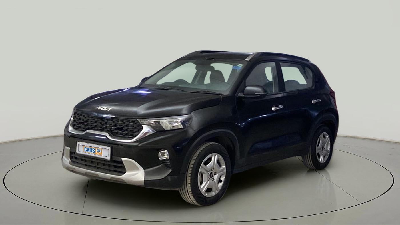 2022 KIA SONET HTK PLUS 1.0 IMT, Petrol, Manual, 15,670 km, Left Front Diagonal
