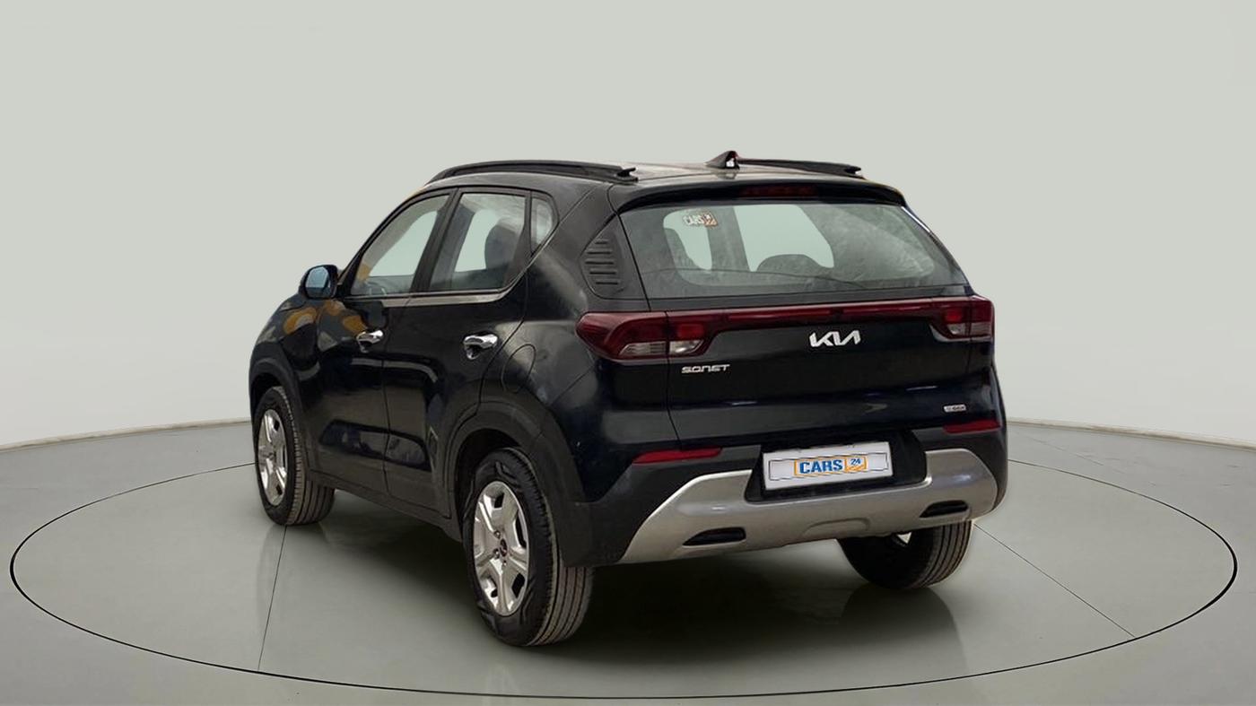 2022 KIA SONET HTK PLUS 1.0 IMT, Petrol, Manual, 15,670 km, Left Back Diagonal
