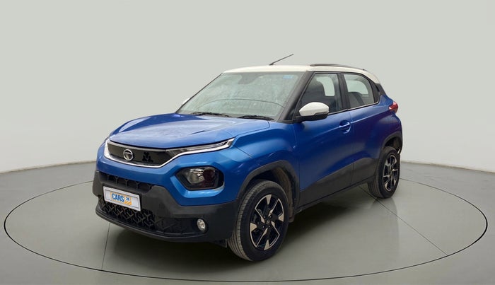 2023 Tata PUNCH CREATIVE AMT 1.2 RTN DUAL TONE, Petrol, Automatic, 893 km, Left Front Diagonal