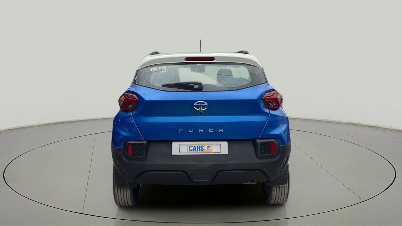 2023 Tata PUNCH CREATIVE AMT 1.2 RTN DUAL TONE, Petrol, Automatic, 893 km, Back/Rear