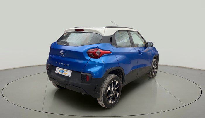 2023 Tata PUNCH CREATIVE AMT 1.2 RTN DUAL TONE, Petrol, Automatic, 893 km, Right Back Diagonal