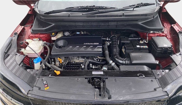 2022 KIA CARENS PRESTIGE PLUS 1.4 PETROL 7 STR, Petrol, Manual, 10,586 km, Open Bonet