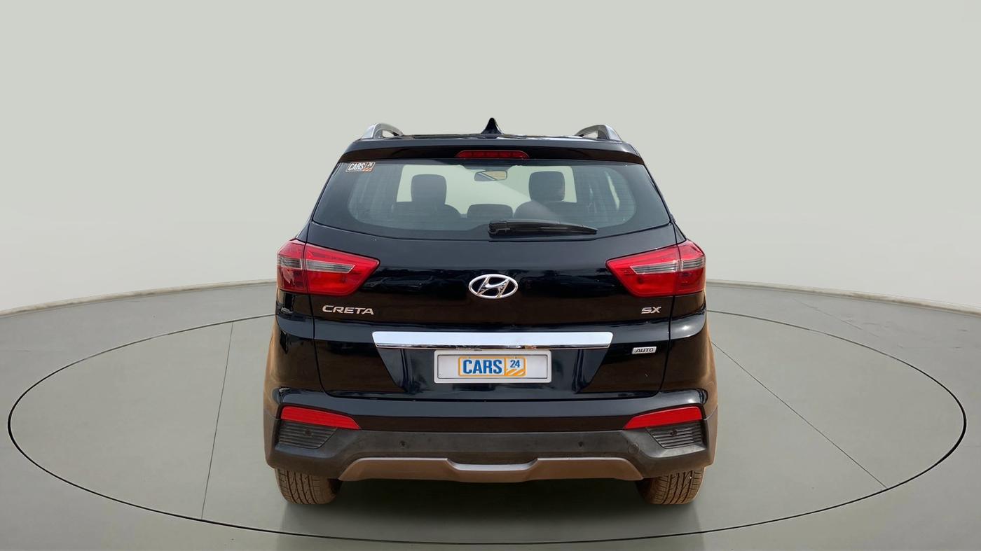 2017 Hyundai Creta SX PLUS AT 1.6 PETROL, Petrol, Automatic, 40,475 km, Back/Rear