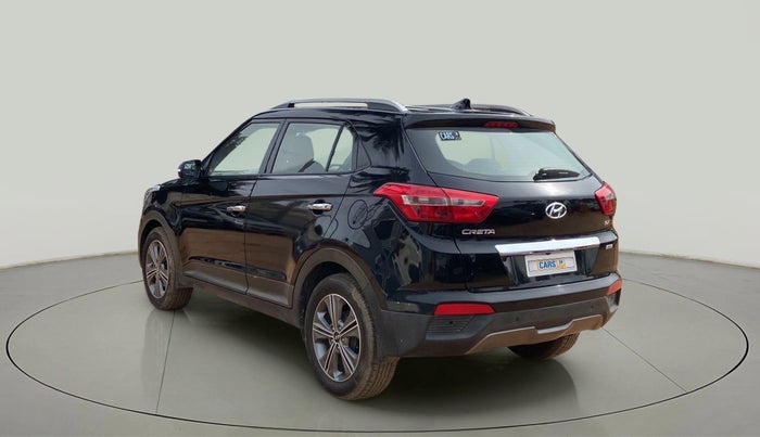 2017 Hyundai Creta SX PLUS AT 1.6 PETROL, Petrol, Automatic, 40,475 km, Left Back Diagonal