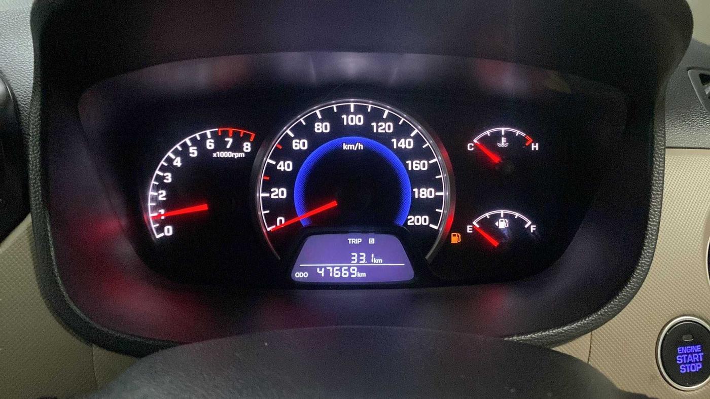 2014 Hyundai Grand i10 ASTA 1.2 KAPPA VTVT, Petrol, Manual, 47,635 km, Odometer Image