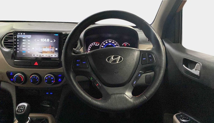 2014 Hyundai Grand i10 ASTA 1.2 KAPPA VTVT, Petrol, Manual, 47,635 km, Steering Wheel Close Up