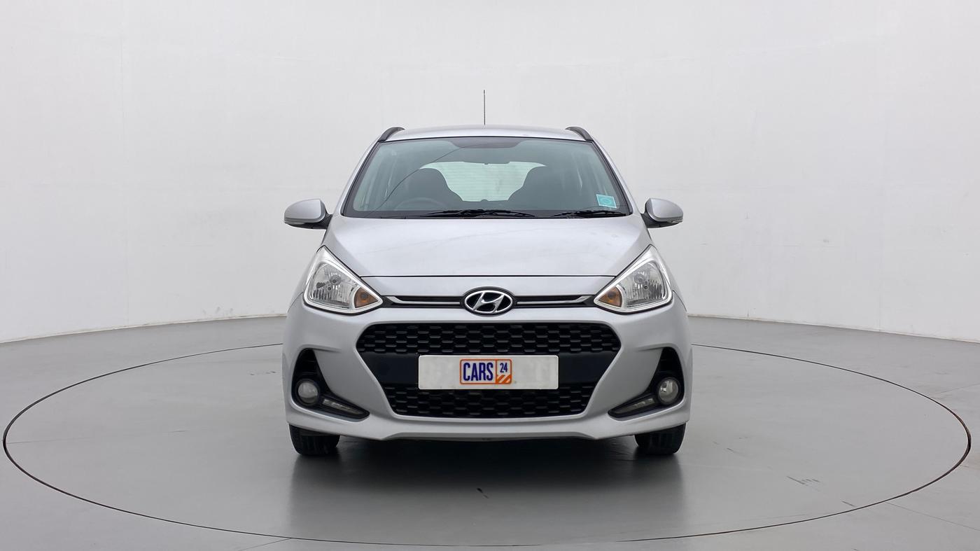 2017 Hyundai Grand i10 SPORTZ (O) 1.2 AT VTVT, Petrol, Automatic, 49,800 km, Front