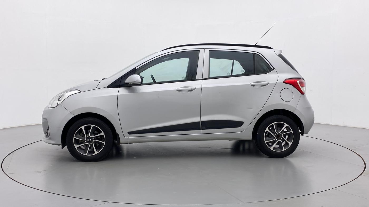 2017 Hyundai Grand i10 SPORTZ (O) 1.2 AT VTVT, Petrol, Automatic, 49,800 km, Left Side
