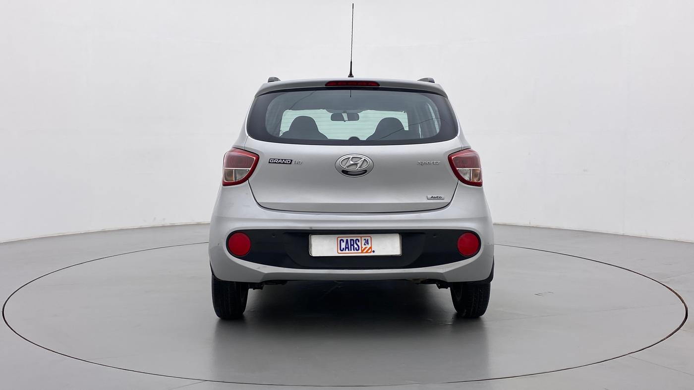 2017 Hyundai Grand i10 SPORTZ (O) 1.2 AT VTVT, Petrol, Automatic, 49,800 km, Back/Rear