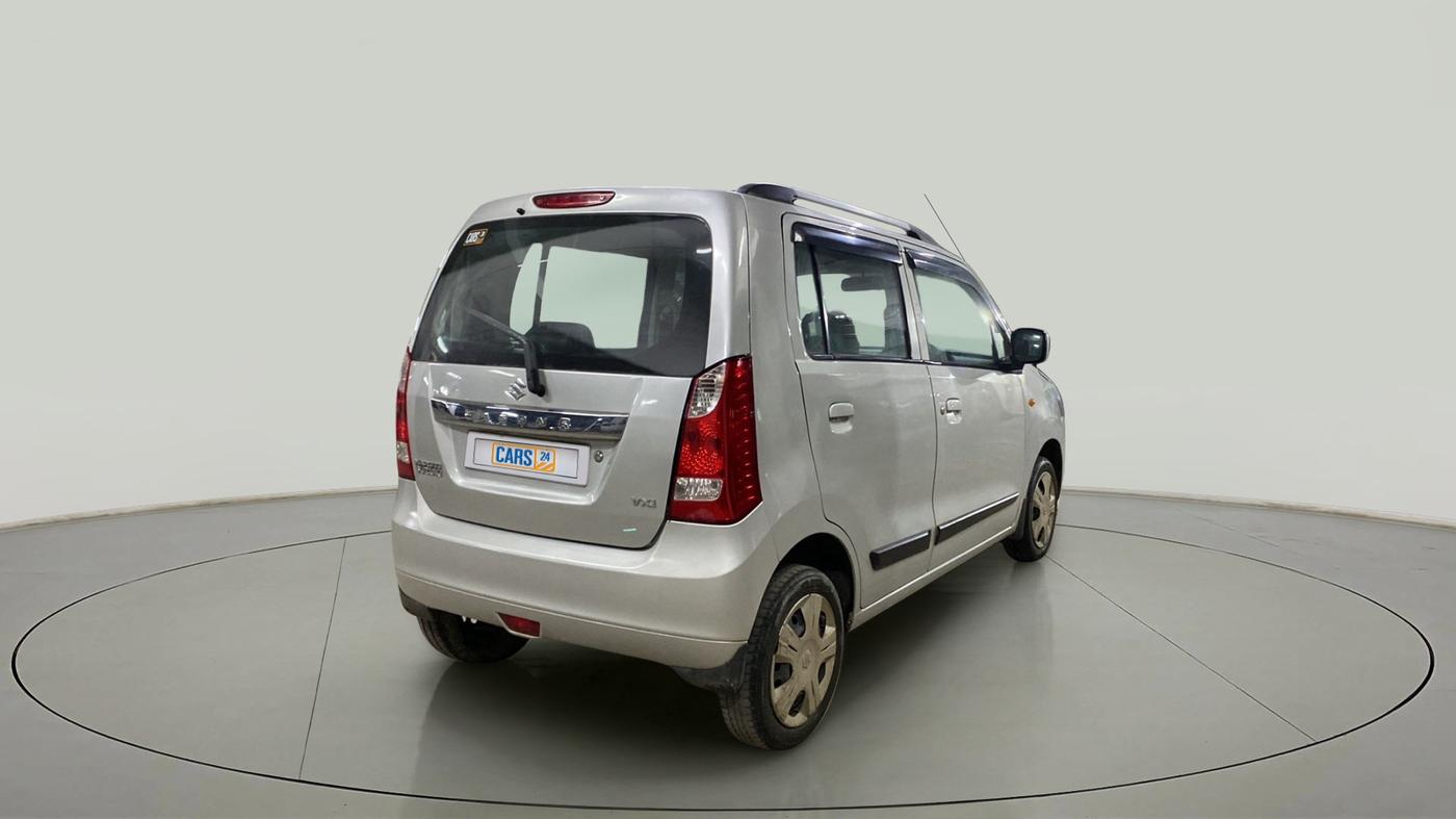 2015 Maruti Wagon R 1.0 VXI, Petrol, Manual, 34,384 km, Right Back Diagonal