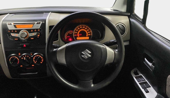 2015 Maruti Wagon R 1.0 VXI, Petrol, Manual, 34,384 km, Steering Wheel Close Up