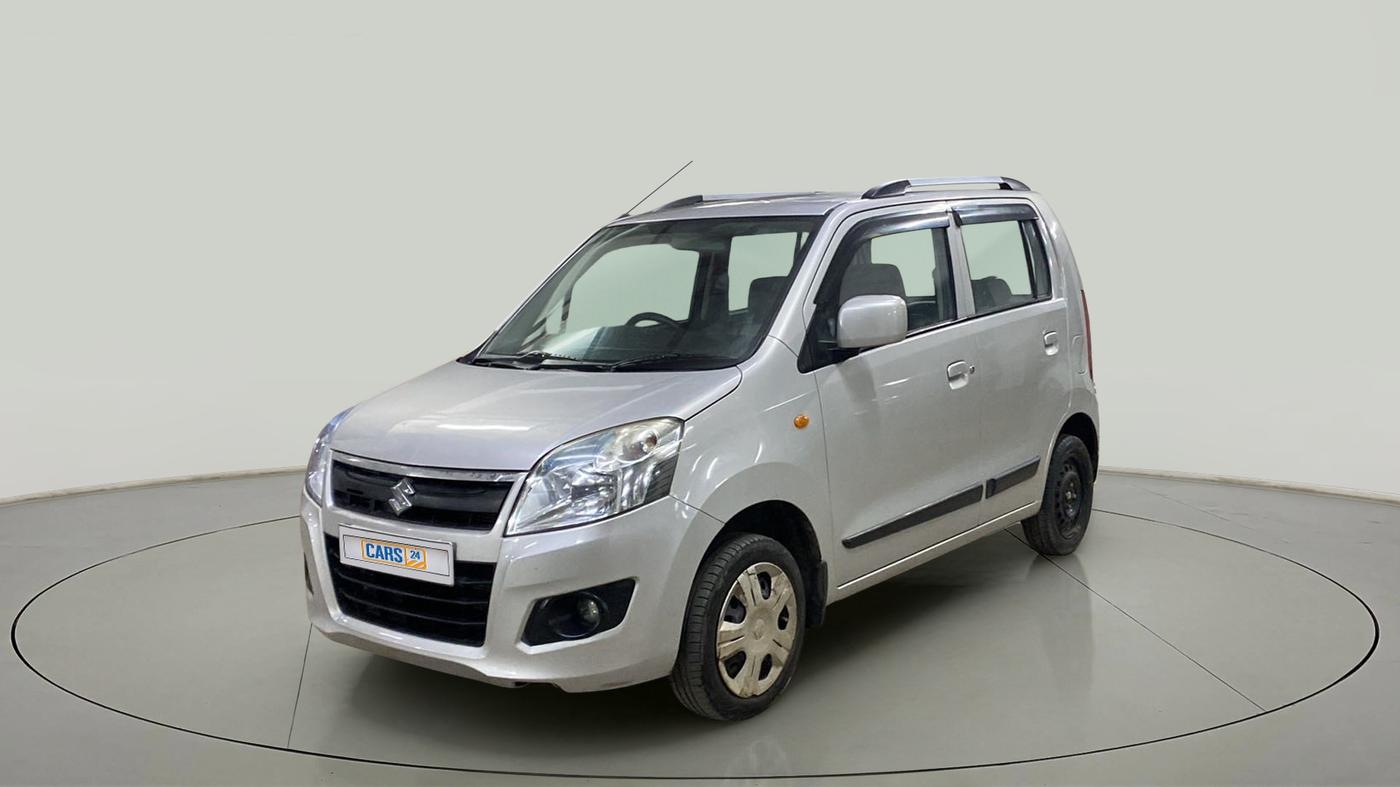 2015 Maruti Wagon R 1.0 VXI, Petrol, Manual, 34,384 km, Left Front Diagonal