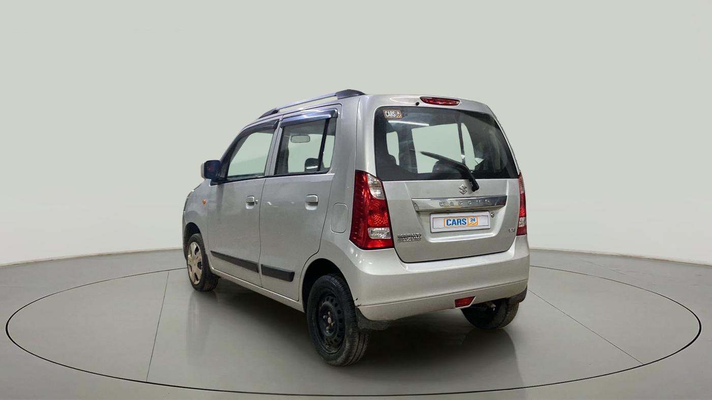 2015 Maruti Wagon R 1.0 VXI, Petrol, Manual, 34,384 km, Left Back Diagonal