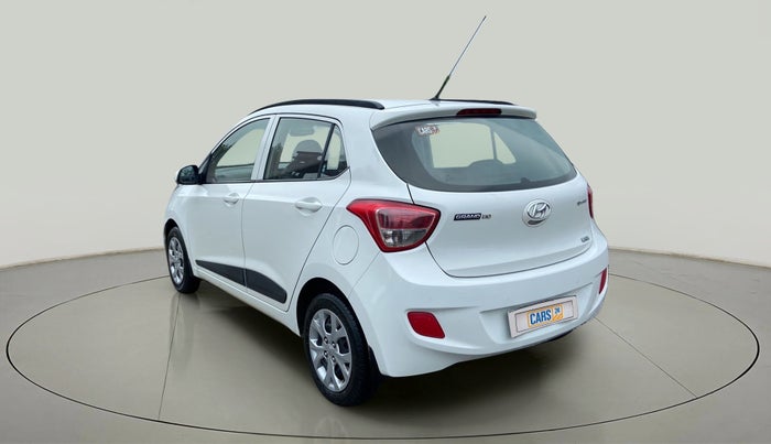 2016 Hyundai Grand i10 SPORTZ 1.2 KAPPA VTVT, Petrol, Manual, 52,772 km, Left Back Diagonal
