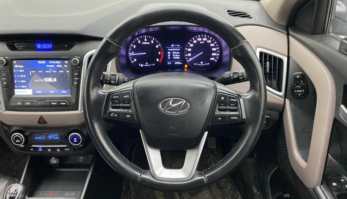 2019 Hyundai Creta SX (O) 1.6 PETROL, Petrol, Manual, 83,716 km, Steering Wheel Close Up