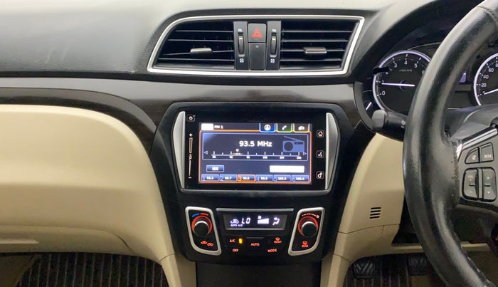 2018 Maruti Ciaz ALPHA 1.4 PETROL, Petrol, Manual, 66,894 km, Air Conditioner