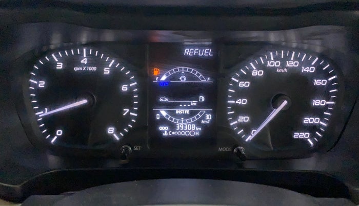 2021 Tata ALTROZ XE PETROL, Petrol, Manual, 39,308 km, Odometer Image