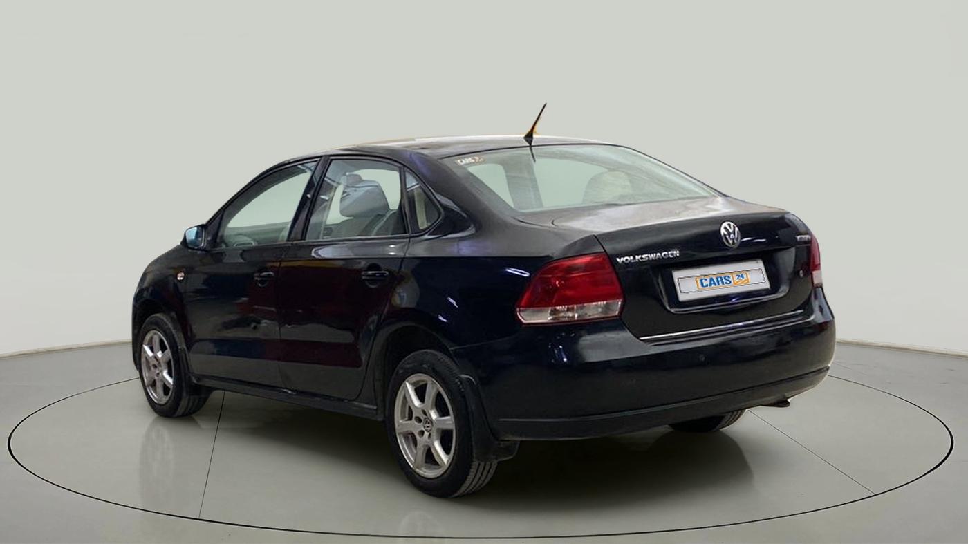 2013 Volkswagen Vento HIGHLINE 1.6 MPI, Petrol, Manual, 83,968 km, Left Back Diagonal