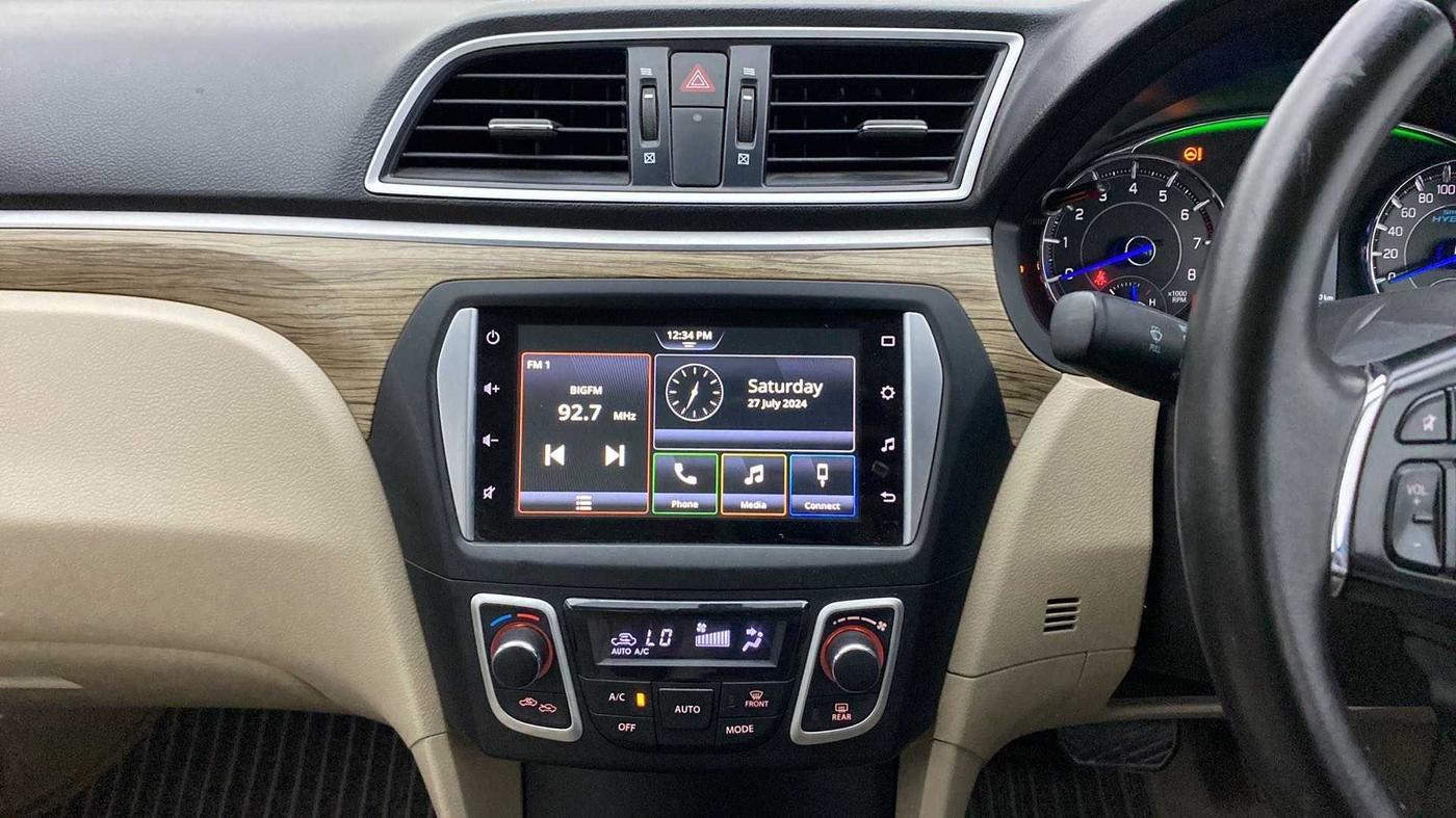 2021 Maruti Ciaz ALPHA  AT 1.5 SHVS PETROL, Petrol, Automatic, 57,002 km, Air Conditioner