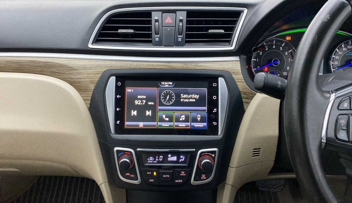 2021 Maruti Ciaz ALPHA  AT 1.5 SHVS PETROL, Petrol, Automatic, 57,002 km, Air Conditioner