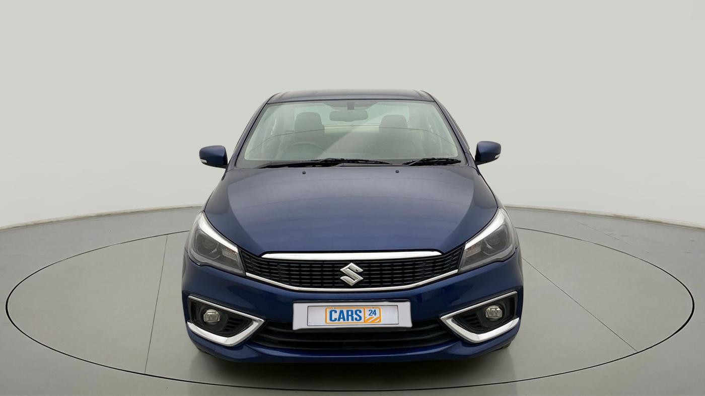 2021 Maruti Ciaz ALPHA  AT 1.5 SHVS PETROL, Petrol, Automatic, 57,002 km, Front