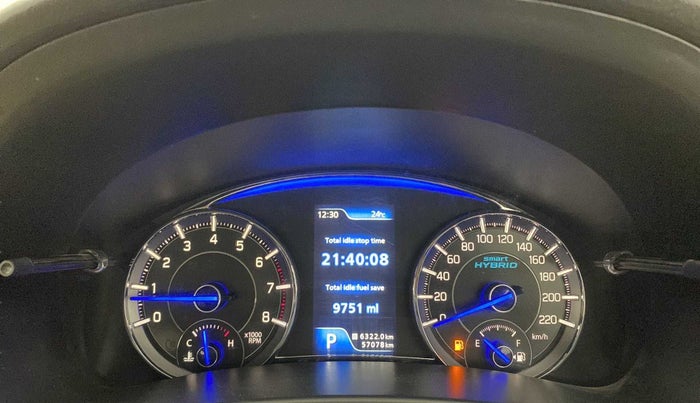 2021 Maruti Ciaz ALPHA  AT 1.5 SHVS PETROL, Petrol, Automatic, 57,002 km, Odometer Image