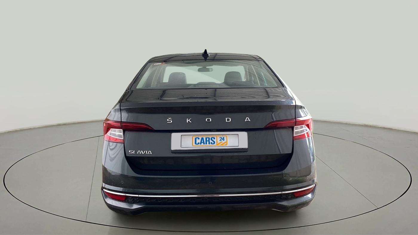 2022 Skoda SLAVIA STYLE 1.0L TSI AT, Petrol, Automatic, 43,038 km, Back/Rear