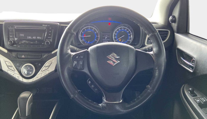 2017 Maruti Baleno DELTA CVT PETROL 1.2, Petrol, Automatic, 91,254 km, Steering Wheel Close Up