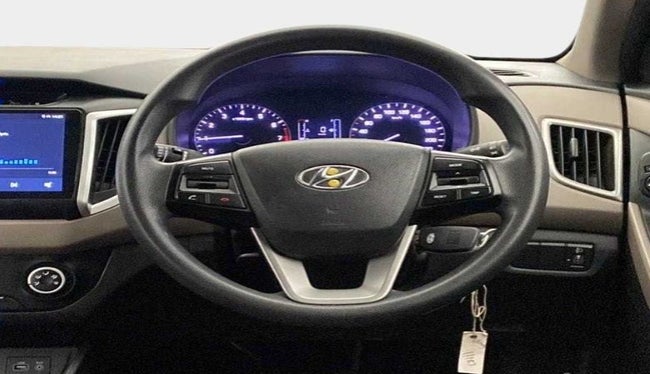 2017 Hyundai Creta E PLUS 1.6 PETROL, Petrol, Manual, 83,253 km, Steering Wheel Close Up