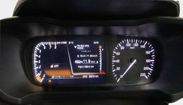 2020 Tata ALTROZ XZ PETROL, Petrol, Manual, 30,626 km, Odometer Image