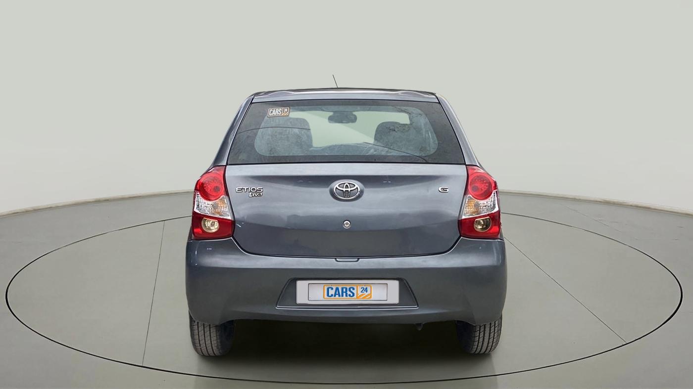 2013 Toyota Etios Liva G, Petrol, Manual, 50,580 km, Back/Rear