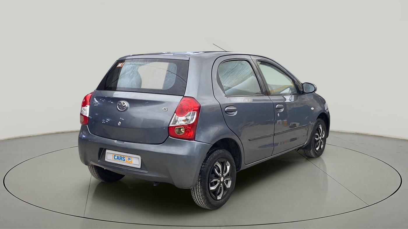 2013 Toyota Etios Liva G, Petrol, Manual, 50,580 km, Right Back Diagonal