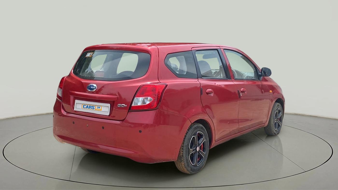 2015 Datsun Go Plus T, Petrol, Manual, 40,301 km, Right Back Diagonal