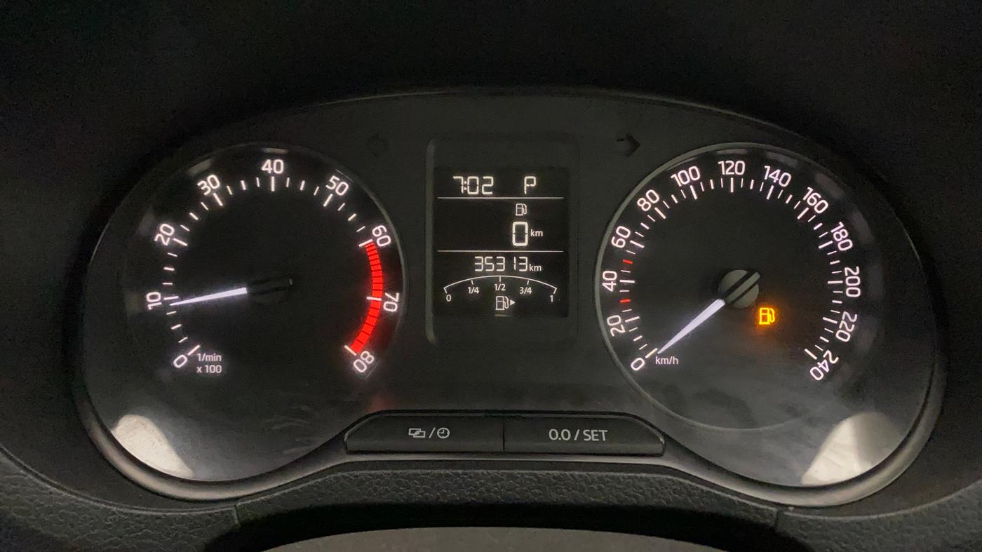 2021 Skoda Rapid STYLE AT TSI, Petrol, Automatic, 35,313 km, Odometer Image