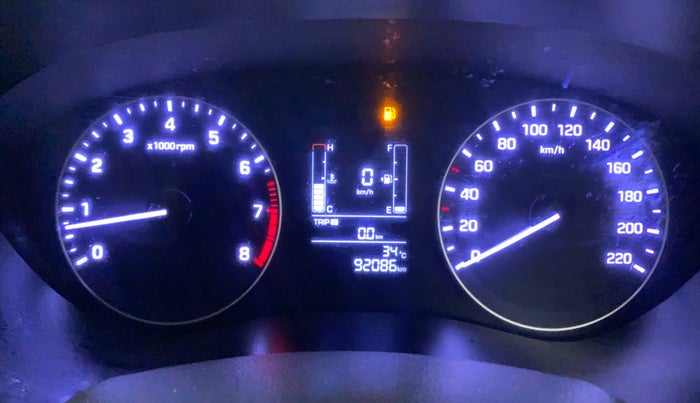 2015 Hyundai Elite i20 SPORTZ 1.2, Petrol, Manual, 92,086 km, Odometer Image