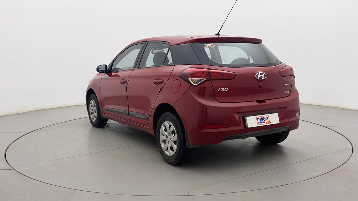 2015 Hyundai Elite i20 SPORTZ 1.2, Petrol, Manual, 92,086 km, Left Back Diagonal