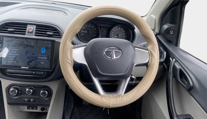 2017 Tata Tiago XT PETROL, Petrol, Manual, 1,01,595 km, Steering Wheel Close Up