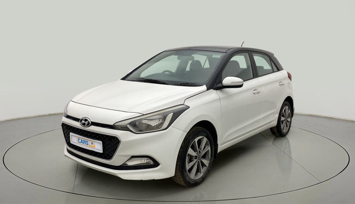 2017 Hyundai Elite i20 ASTA 1.2 DUAL TONE, Petrol, Manual, 79,915 km, Left Front Diagonal