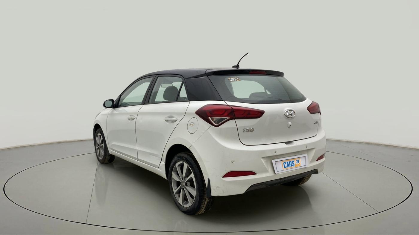 2017 Hyundai Elite i20 ASTA 1.2 DUAL TONE, Petrol, Manual, 80,328 km, Left Back Diagonal