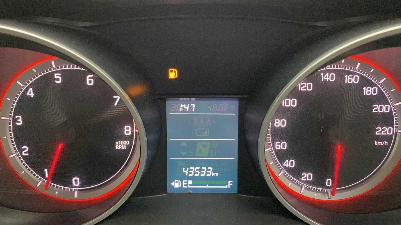 2020 Maruti Swift VXI, Petrol, Manual, 43,464 km, Odometer Image