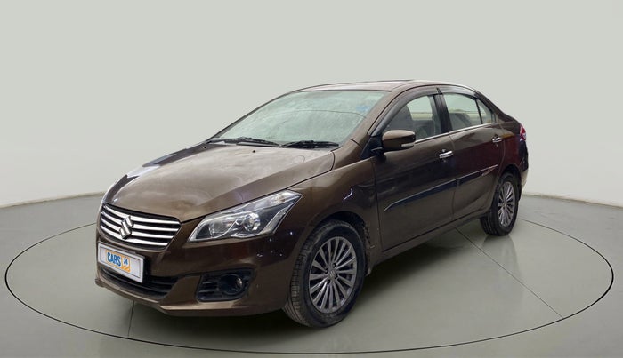 2017 Maruti Ciaz ALPHA  AT 1.4  PETROL, CNG, Automatic, 90,475 km, Left Front Diagonal