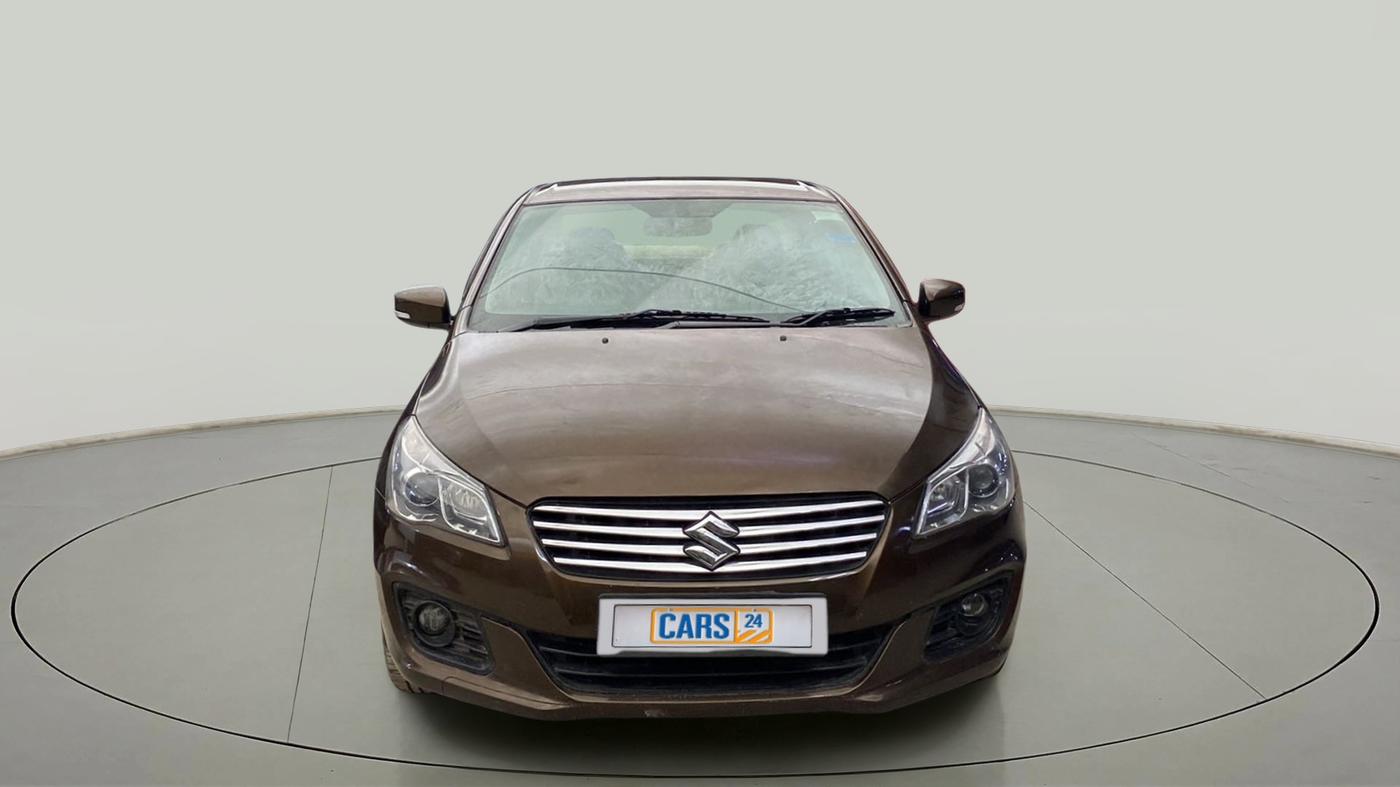 2017 Maruti Ciaz ALPHA  AT 1.4  PETROL, CNG, Automatic, 90,475 km, Front