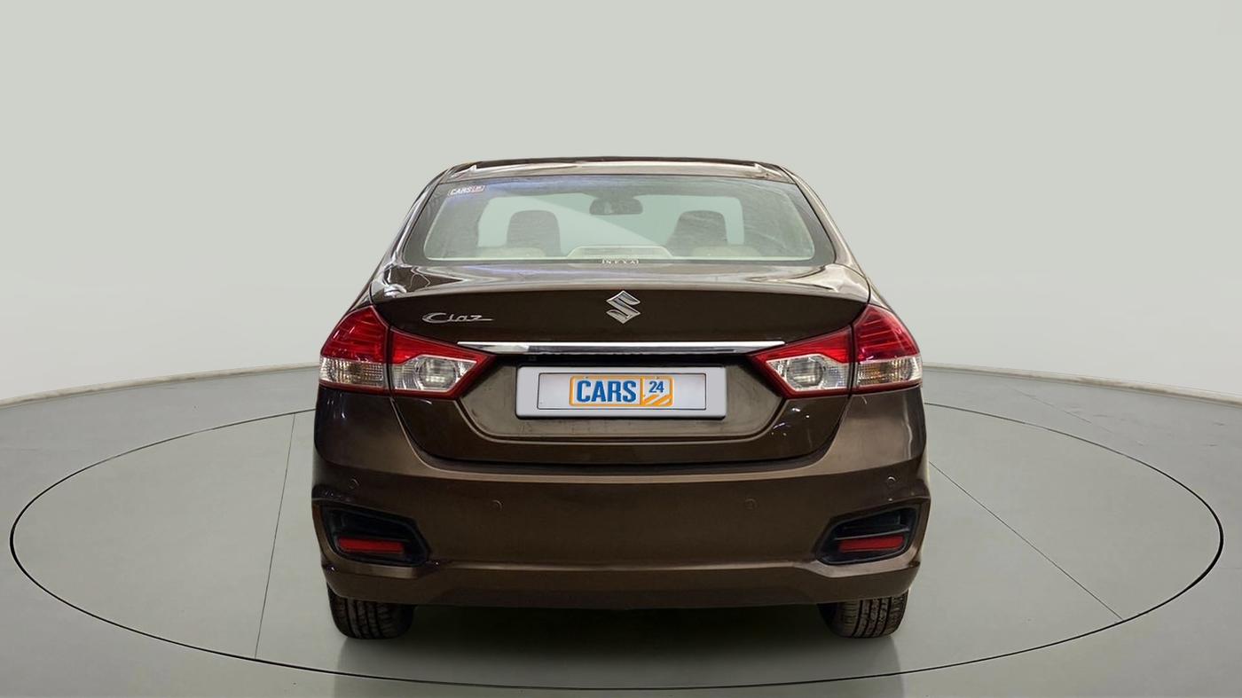 2017 Maruti Ciaz ALPHA  AT 1.4  PETROL, CNG, Automatic, 90,475 km, Back/Rear