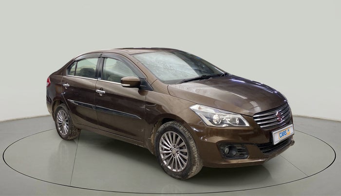 2017 Maruti Ciaz ALPHA  AT 1.4  PETROL, CNG, Automatic, 90,475 km, Right Front Diagonal