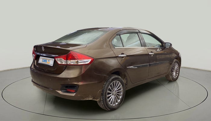 2017 Maruti Ciaz ALPHA  AT 1.4  PETROL, CNG, Automatic, 90,475 km, Right Back Diagonal