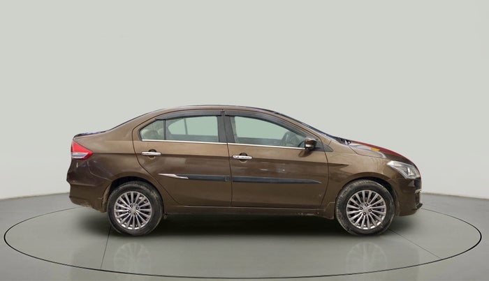 2017 Maruti Ciaz ALPHA  AT 1.4  PETROL, CNG, Automatic, 90,475 km, Right Side View