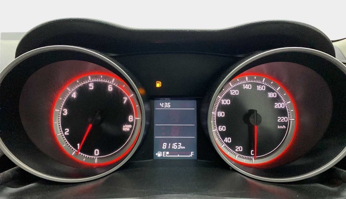 2018 Maruti Swift VXI, Petrol, Manual, 81,095 km, Odometer Image