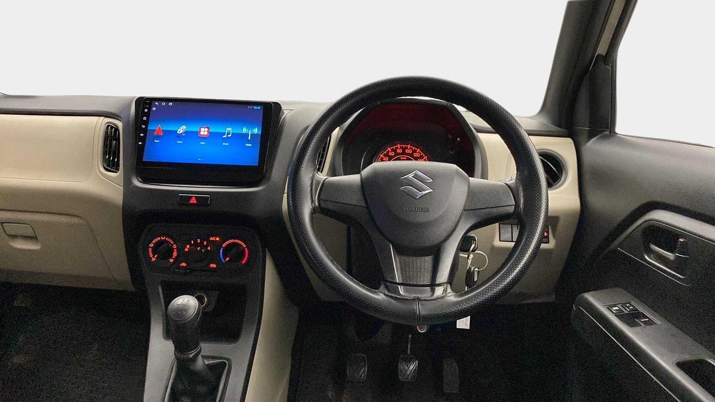 2022 Maruti New Wagon-R LXI 1.0, Petrol, Manual, 24,944 km, Steering Wheel Close Up