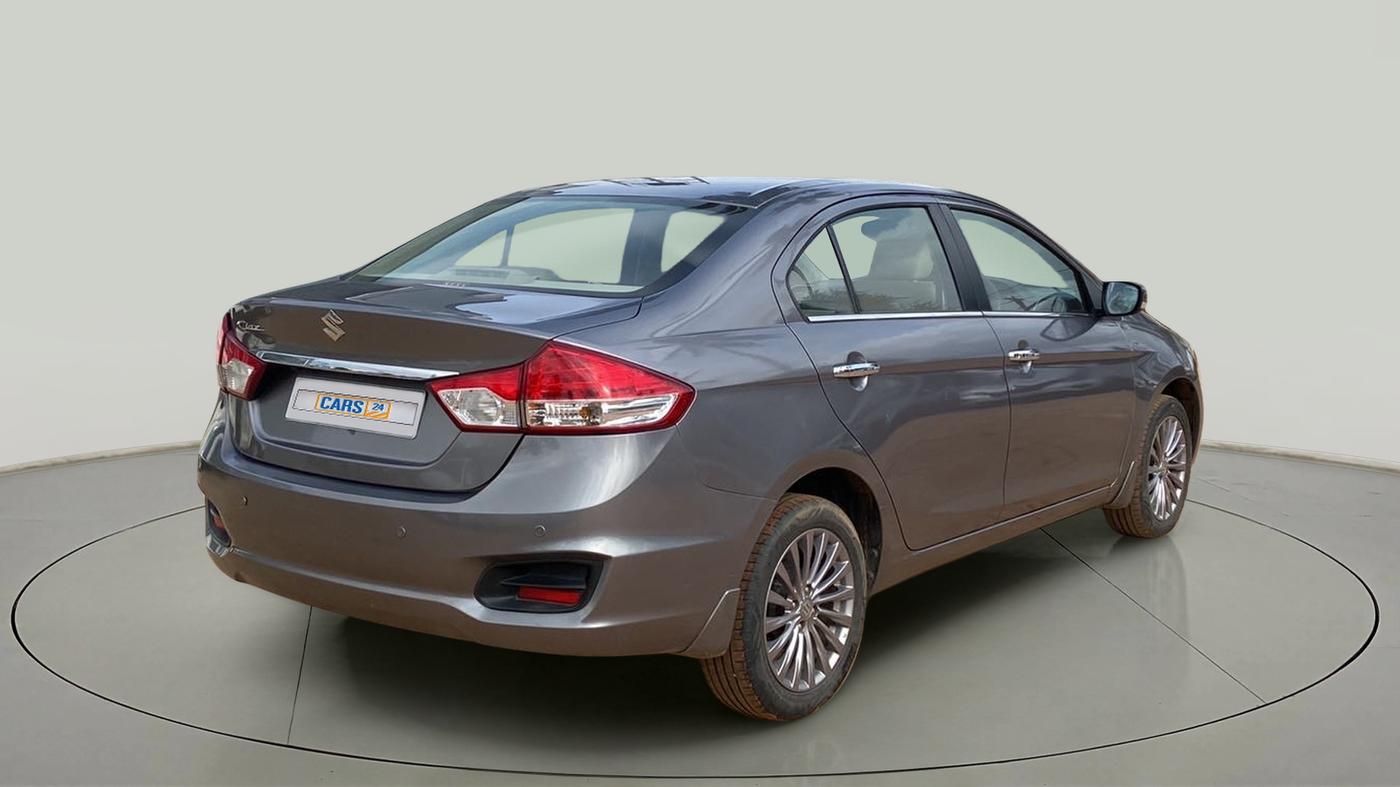 2017 Maruti Ciaz ALPHA 1.4 PETROL, Petrol, Manual, 43,129 km, Right Back Diagonal
